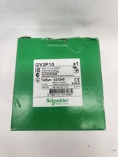 Schneider Electric motor circuit breaker, GV2 P10, 4-6.3 Amp