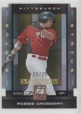 2008 Donruss Elite Extra Edition Status Gold Die-Cut 22/25 Robbie Grossman 0gm