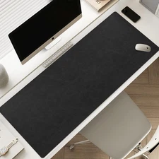 Leather Desk pad for Computer and laptops Ideal for Gaming and Office use Lar...