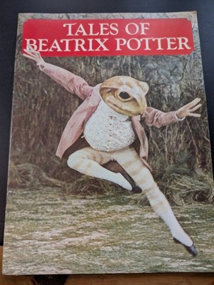Vintage Tales of Beatrix Potter Royal Ballet Film Programme 1970s Covent Garden