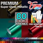 ESSMO PET Super Gloss Metallic Color Car Auto Vinyl Wrap Sticker Film Like Paint