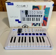 Arturia MiniLab 3 – 25-Key MIDI Controller – Mint Condition – Original Box