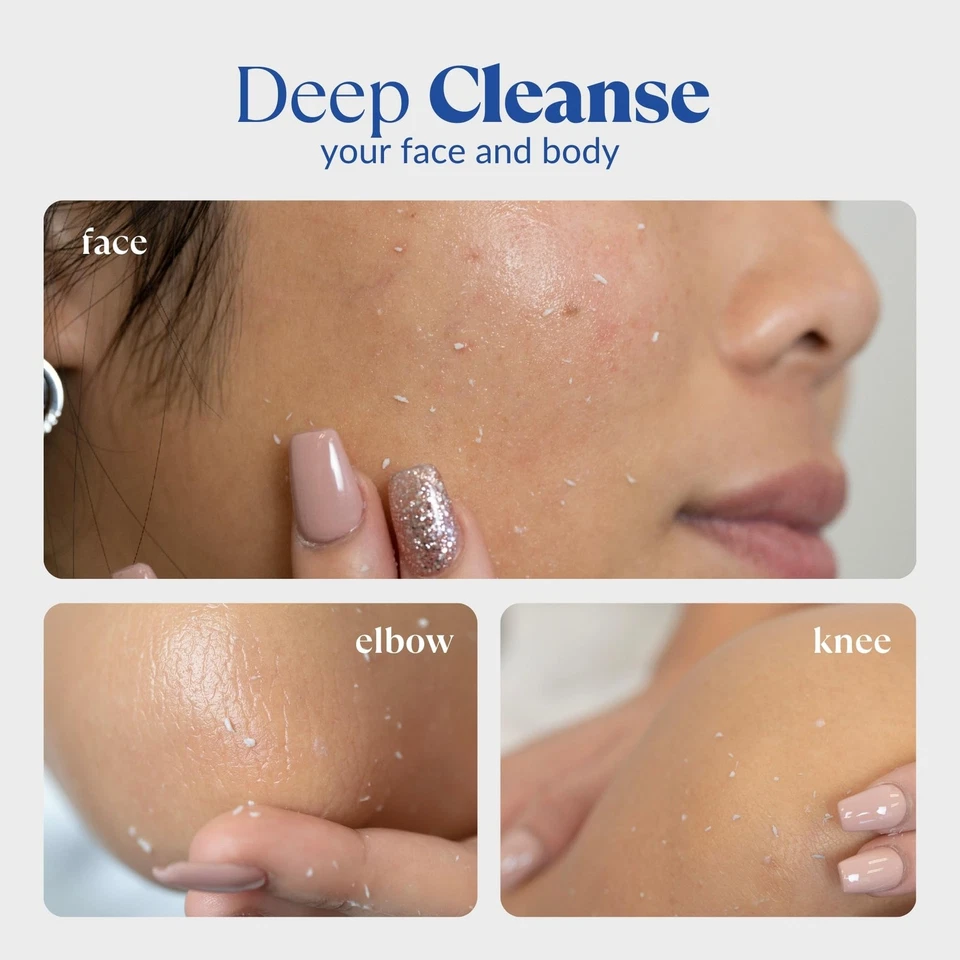 Cure by Toyo | Exfoliante suave Aqua Gel | Piel clara y suave | No abrasivos... Foto 3 de 4