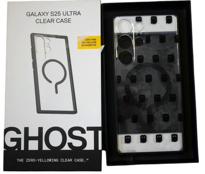 dbrand Ghost The zero-Yellowing clear case for galaxy S 25 Ultra