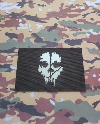Patch Call of Duty Ghost Glow Dark Phosphorescent Scratch