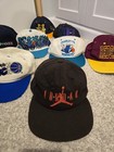 10 Vintage Hat Cap LOT Michael Air Jordan Snapback Hornets Redskins Nike 90s NFL — photo 3