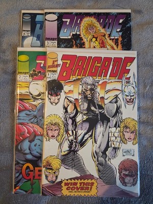 Brigade #1-4 Image Comics 1992