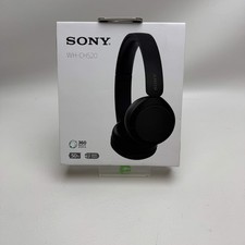 Sony WH-CH520 Wireless On-Ear Bluetooth Headphones Black
