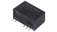 Przetwornica Dc/Dc, 1W, Uwej: 10,8...13,2 Vdc, Uwyj: 5 Vdc, Iwyj: 100Ma MDD01M-0