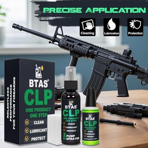 Gun Cleaner and Lubricant CLP Gun Oil Cleaning Kit Universal Spray Solvent