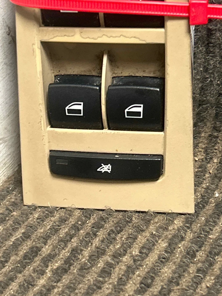 Fits 2006 BMW 330i Left Door Switch Front OEM:61319132135 - Изображение 2 из 4