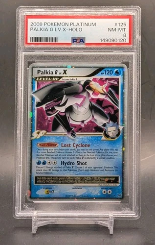 PSA 8 2009 Platinum Palkia G LV.X Holo Ultra Rare #125 Pokémon