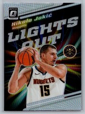 2023-24 Donruss Optic #5 Nikola Jokic Lights Out Holo