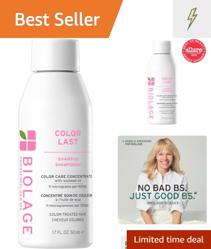 Color Last Shampoo - For Color-Treated Hair, Nourishes, Stre