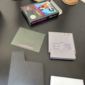 NES Excitebike-CIB-with Box Protector PAL A-Great Condition Nintendo