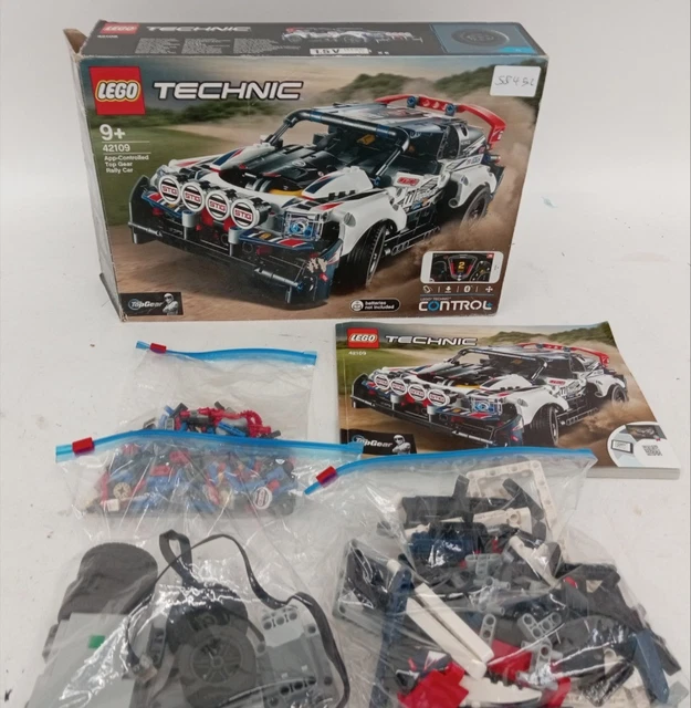LEGO Technic App-Controlled Top Gear Rally Car 42109 Construction Set #Live