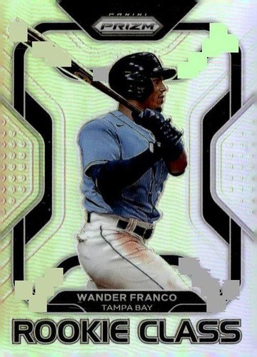 Wander Franco [Silver Prizm] #RC-7 2022 Panini Prizm Rookie Class card