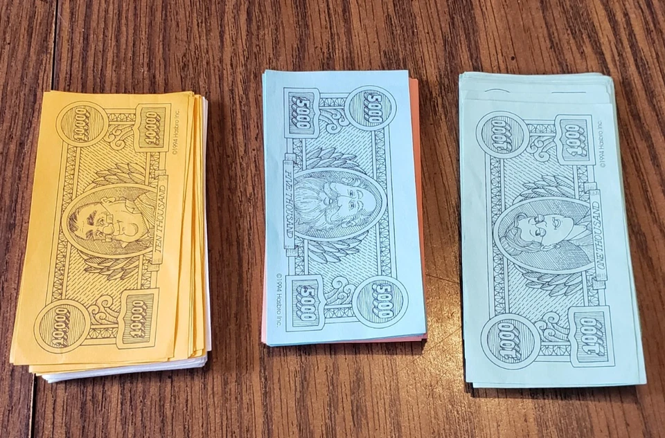 Juego de mesa Payday vintage 1994 reemplazo de registro de dinero y préstamo Foto 2 de 3
