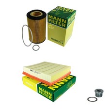 MANN-FILTER Inspektionspaket Filterset für Audi A8 3.3 TDI quattro 4D2 4D8