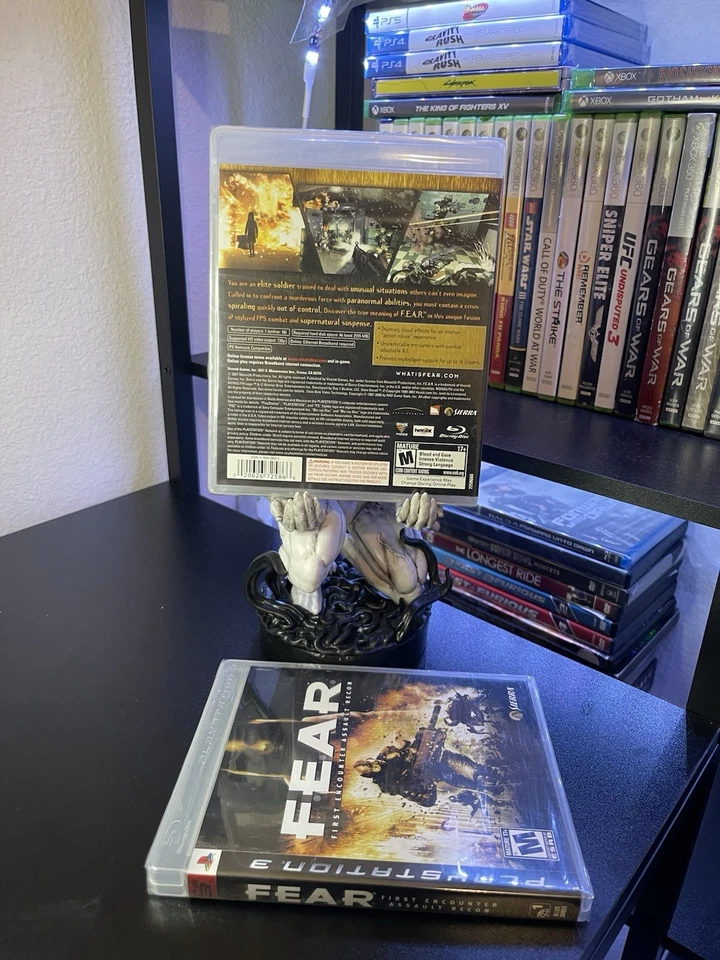 F.E.A.R. First Encounter Assault Recon PS3 Brand New Game (2005 Shooter Horror) - Image 2 of 3