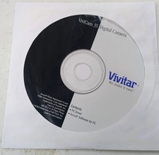 Vivitar ViviCam 35 Digital Camera Driver  Software CD for PC