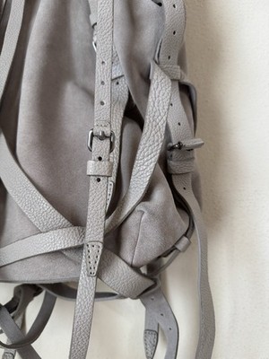 Alexander Wang Kirsten Bag Suede Leather Grey Shoulder Strap Tote