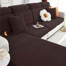 hyha Individual Couch Cushion Covers, Stretch Magic Sofa Seat Cushion Covers