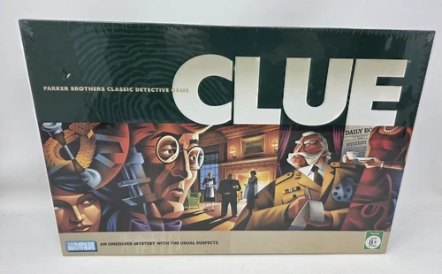 Clue Parker Brothers Classic Detective Board Game Brand New Sealed Vintage 2005