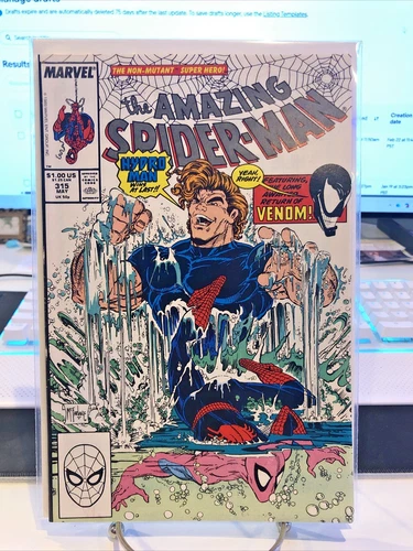 Amazing Spider-Man #315, Venom Returns, Todd McFarlane Art (2nd App of Venom) NM