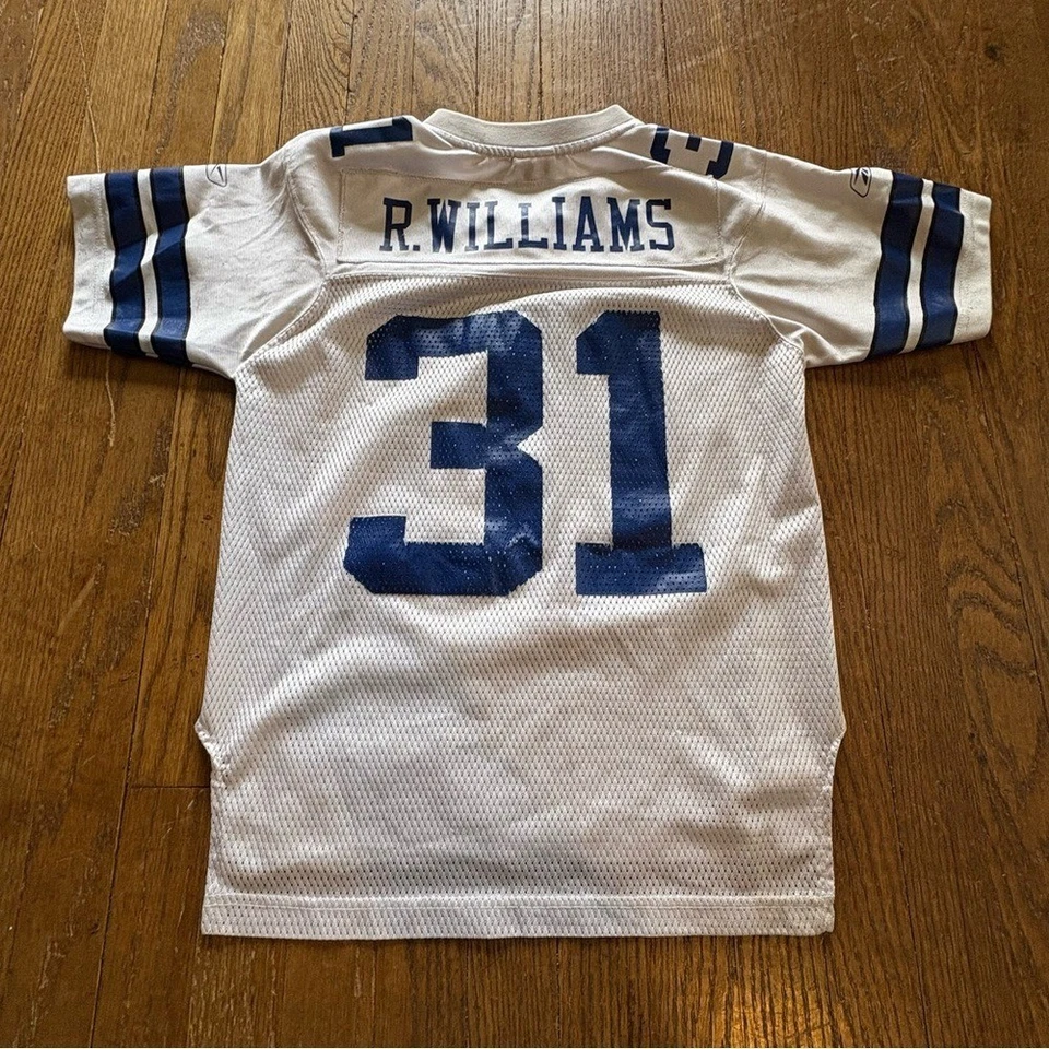 Camiseta deportiva Roy Williams #31 Dallas Cowboys NFL Reebok Equipment juvenil mediana Foto 2 de 3