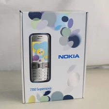 Rare Vintage Nokia 7310 Supernova Pink Phone International In Box Complete