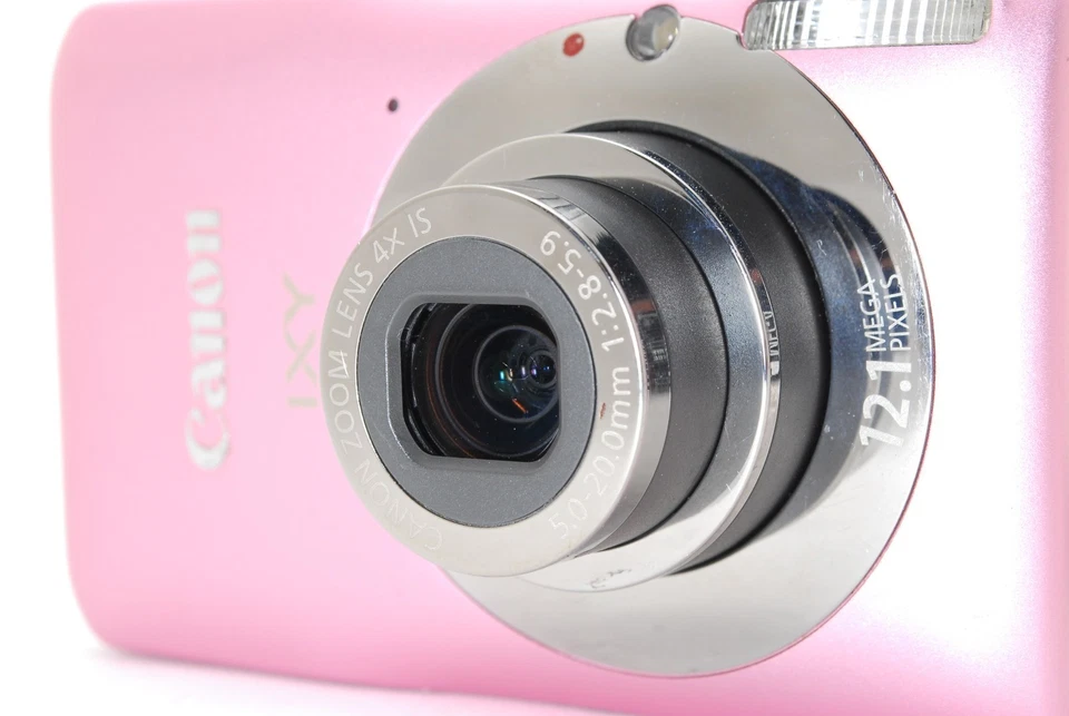 [Casi COMO NUEVA] Cámara digital Canon IXY 200F rosa SD1300 ELPH IXUS de JAPÓN Foto 3 de 4