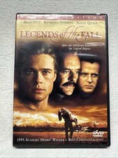 Legends of the Fall DVD 1994 English rated R Sony pictures special features