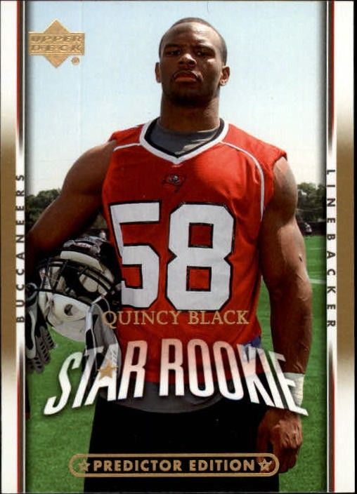 2007 Upper Deck Gold Predictor Edition #269 Quincy Black - FB