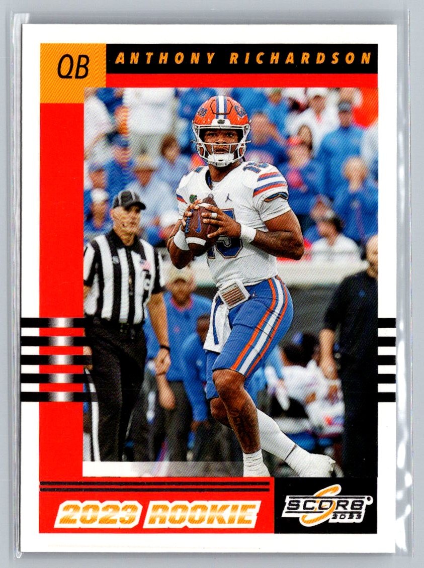 2023 Score #4 Anthony Richardson 2003 Throwback Rookies