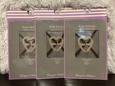 Lingerie Solutions Strap Hider Nude Black Clear 3 In Each Pack 3 Packs