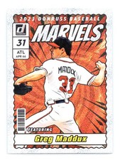 Greg Maddux 2023 Donruss #M6 Marvels Rapture