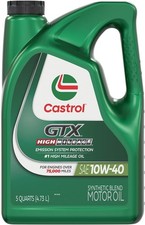 GTX High Mileage 10W-40 Synthetic Blend Motor Oil 5 Quarts