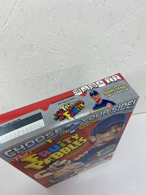2013 FRUITY PEBBLES FULL CEREAL BOX - WWE WRESTLER JOHN CENA