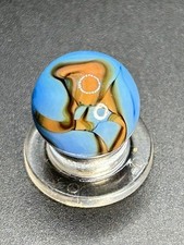 Vintage CAC Christensen Agate Company Swirl Marble 0.591
