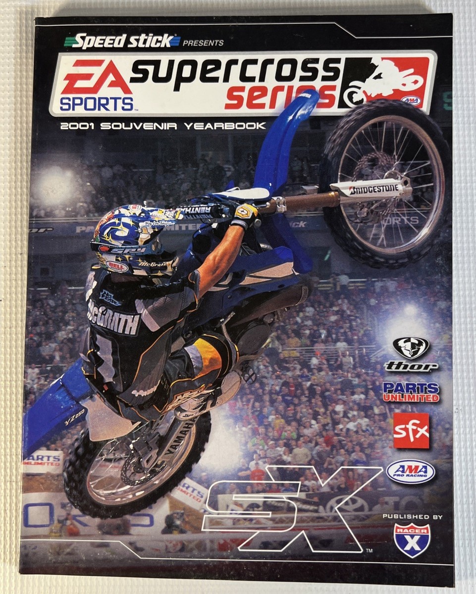 2001 Supercross Series * EA SPORTS Souvenir Yearbook * GOOD # RD