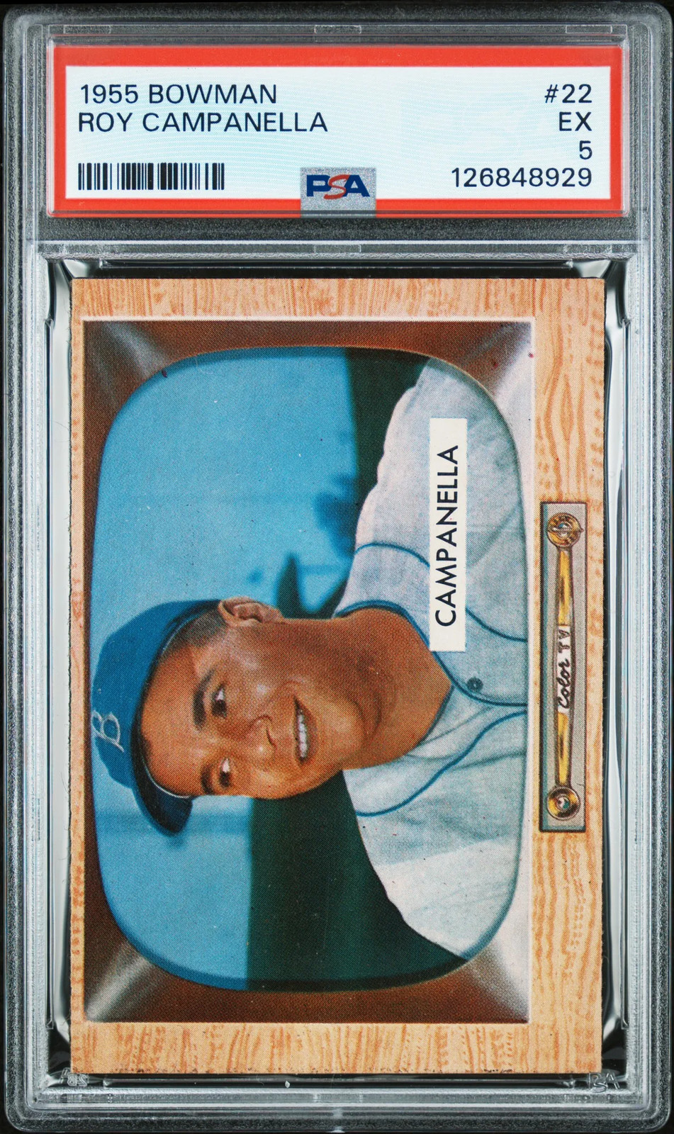 1955 Bowman #22 Roy Campanella PSA 5 EX!!