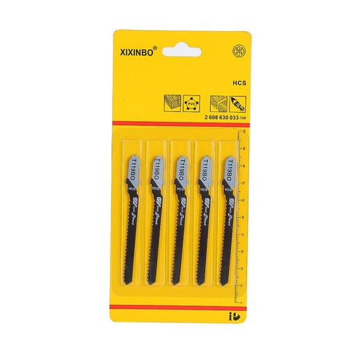 12TPI HCS T-Shank Jigsaw Blades T119BO for Tools Wood Cutting Metal Blade Parts - Picture 2 of 16
