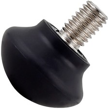 Universal Tripods Feet Spikes Stainless Steel and Silicone Rubber for 3/8"