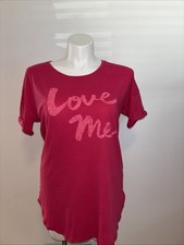 Victoria  s Secret Cotton Nightgown Pink Love Me Super Soft Medium