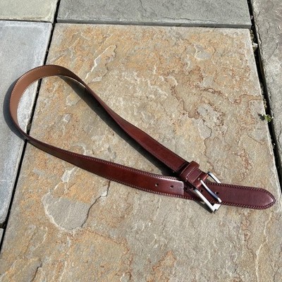 Neo Vintage 90s Brown Oil Tanned Leather Belt