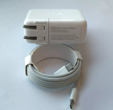 OEM Genuine 61W USB C Power Adapter For Apple MacBook Pro 13 15 16 Air 13" A1718