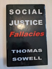 Social Justice Fallacies by Thomas Sowell (2023, Hardcover)