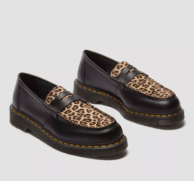 RARE Dr. Martens Penton Men's US 6 Hair On Leopard and Smooth
