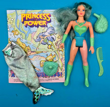 COMPLETE 1980s She-ra Princess of Power MERMISTA Doll Figure Tail Mermaid Shell